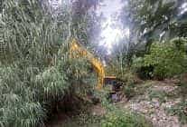 kemerde dere temizligi calismalari