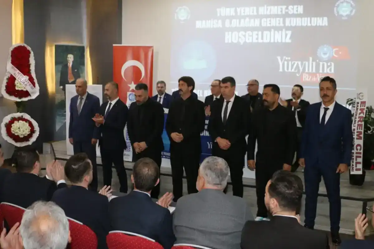 Hakan Göktaş, Manisa Türk Yerel Hizmet-Sen Başkanlığına Yeniden Seçildi 1 Hakan Göktaş, Manisa Türk Yerel Hizmet-Sen Başkanlığına Yeniden Seçildi