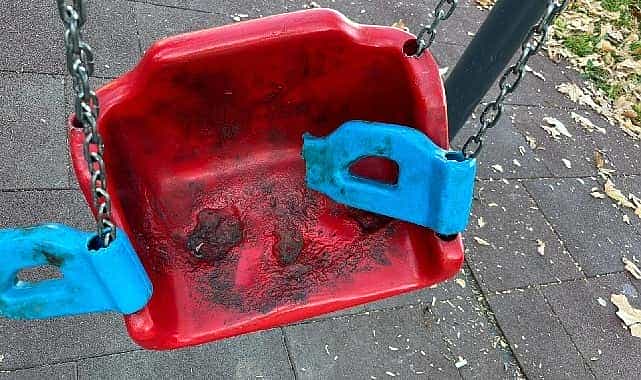 canik belediyesinden sitem lutfen parklarimiza sahip cikalim