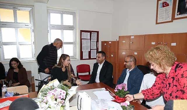 cigli belediyesinden ogretmenler gununde anlamli kutlama