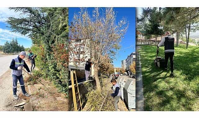 ilcenin dort bir yaninda ekipler is basinda