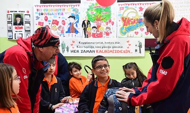 osmangaziden ogrencilere afet farkindalik egitimi