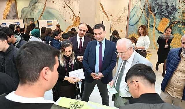 prof dr kilic aydindaki proje pazarinda genc bilim insanlariyla bulustu