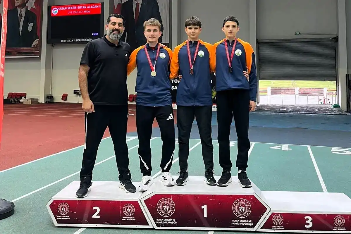 Osmangazi Belediyespor Atletizm Takımı Madalyaları Topladı