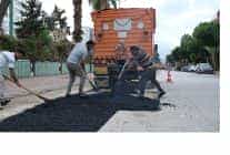 asat altyapi yatirimlarini tamamlarken asfalt calismalarini da hizlandiriyor