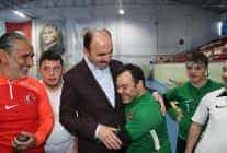 baskan altay ozel gereksinimli kardeslerimizin basari ve cesaretinin herkese ilham kaynagi olmasini diliyorum