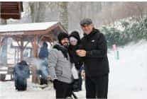 kartepe belediyesi mesire alani kisin da ziyaretcilerin gozdesi