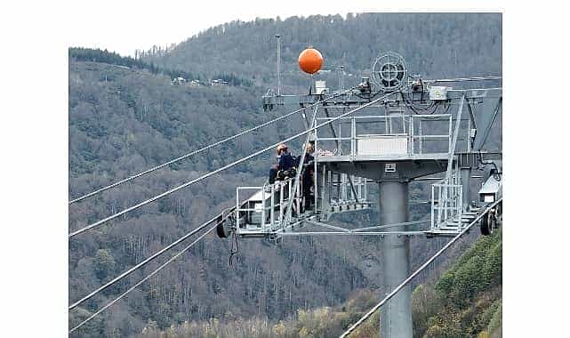 kartepe teleferikte nefes kesen kurtarma tatbikati