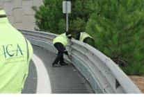 yavuz sultan selim koprusu ve kuzey cevre otoyolundan motor suruculerine dost bariyer sistemi