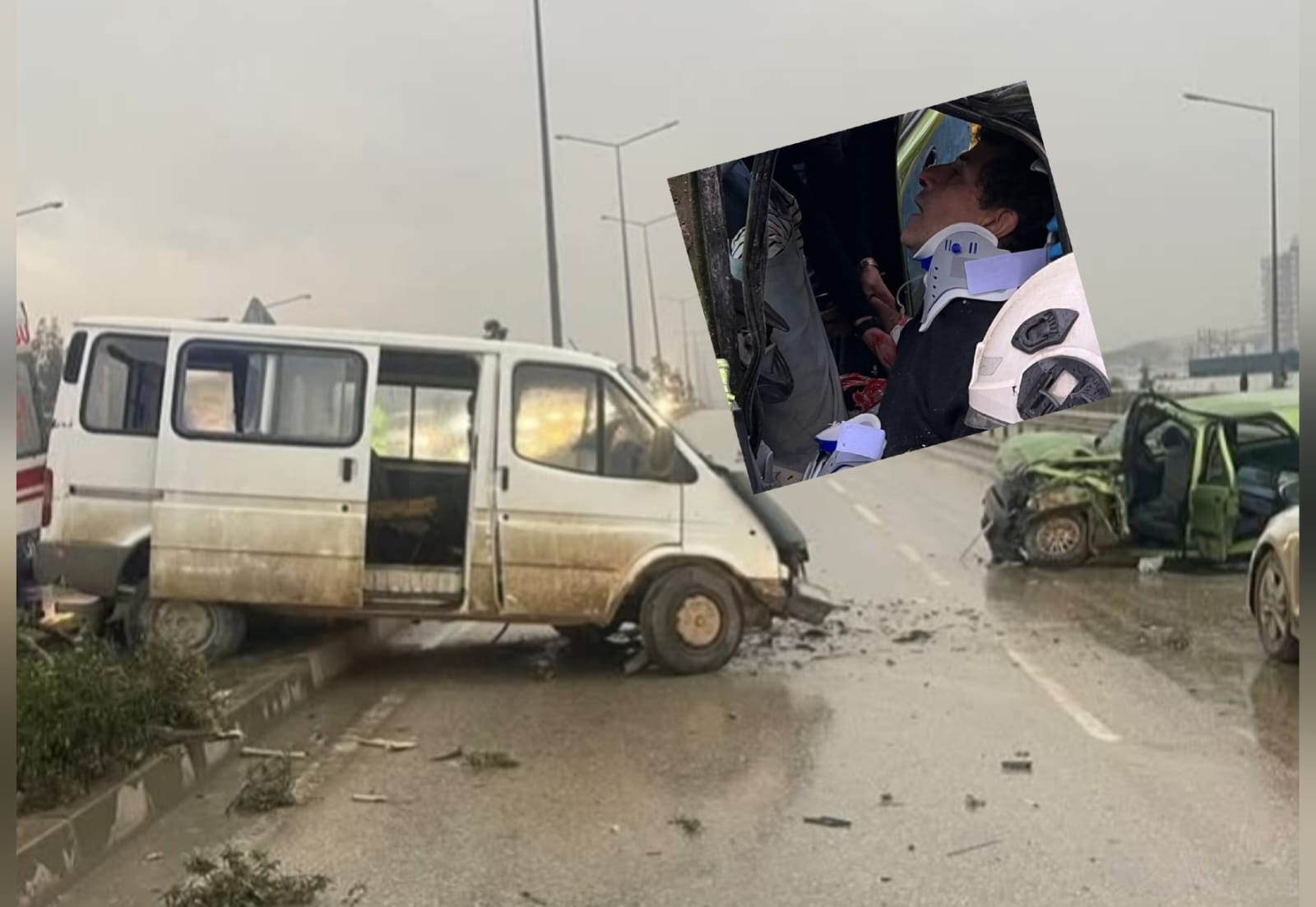 Antakya Çevre Yolunda Kaza 1 IMG 20260130 WA0088