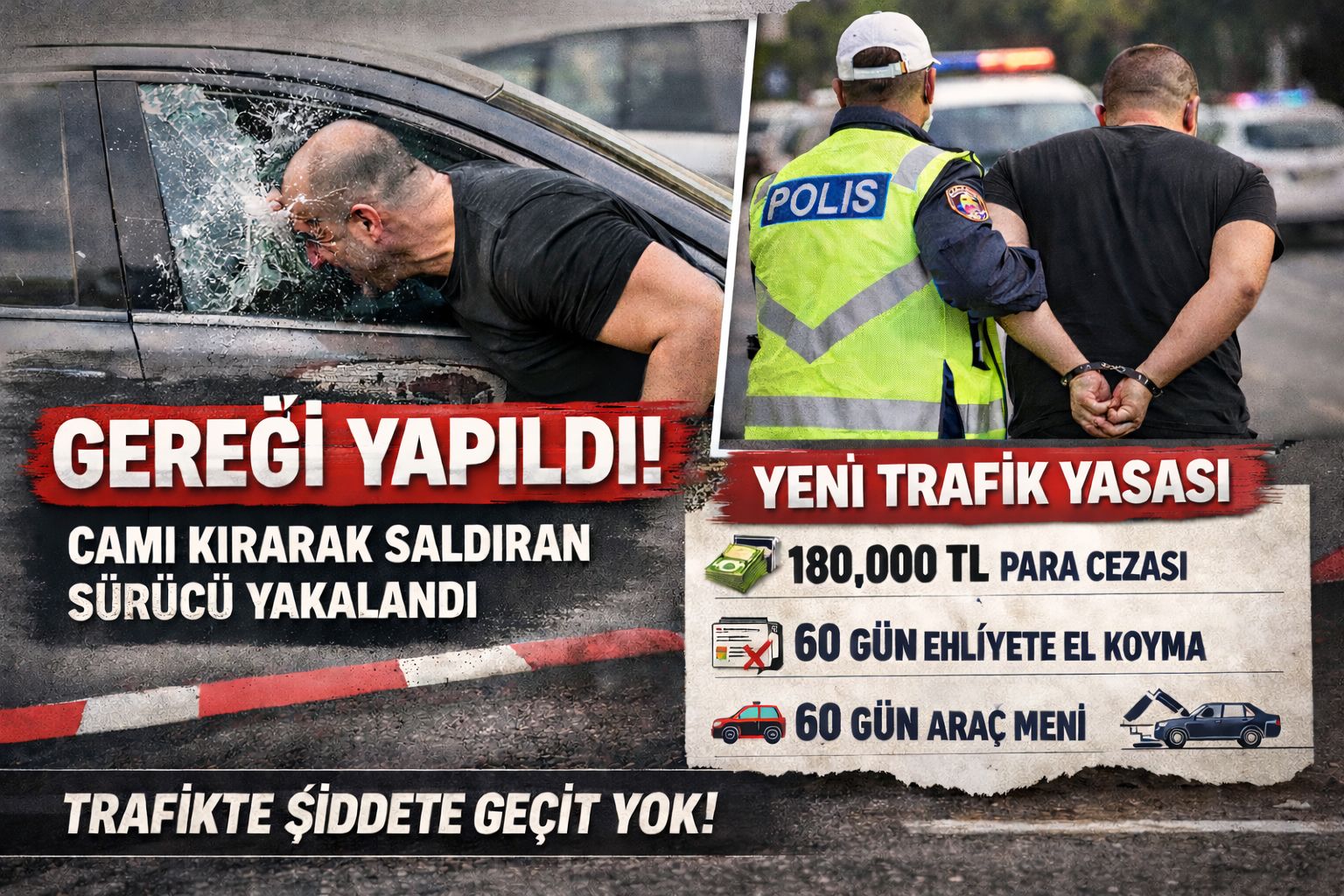 Trafikte Şiddete Geçit Yok: Cam Kırarak Saldıran Sürücüye Gözaltı: Yeni Yaptırımlar Yolda 1 WhatsApp Image 2026 01 25 at 13.46.26