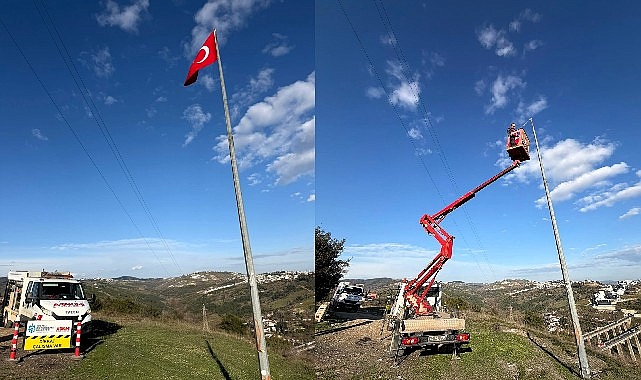 Kocaeli Büyükşehir'den bayrak hassasiyeti 1 kocaeli buyuksehirden bayrak hassasiyeti