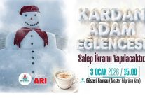 nevsehir belediyesi kardan adam eglencesi duzenleyecek