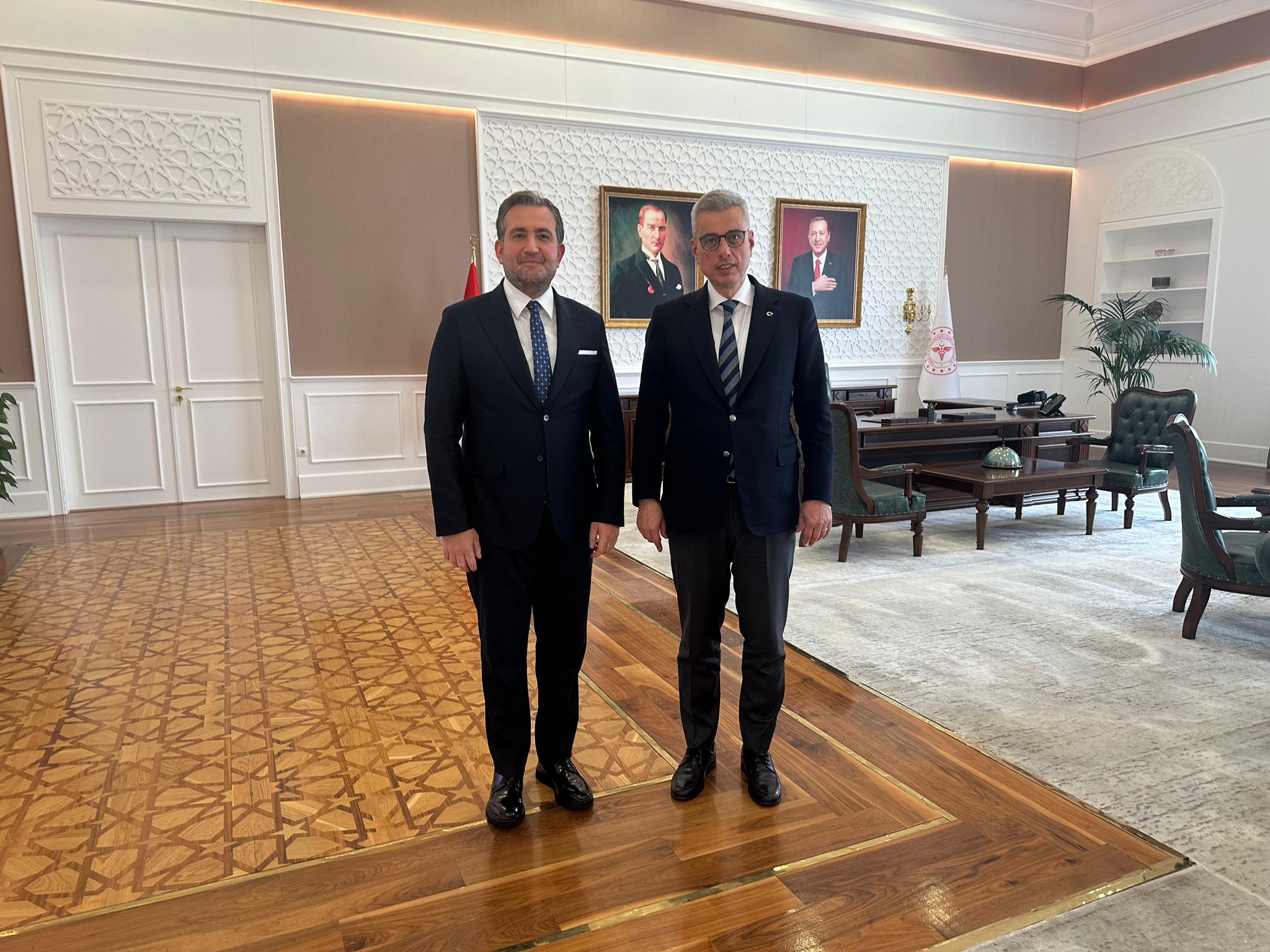Sağlık Bakanı Memişoğlu’ndan Yeni Atanan Genel Müdürlere Kabul 1