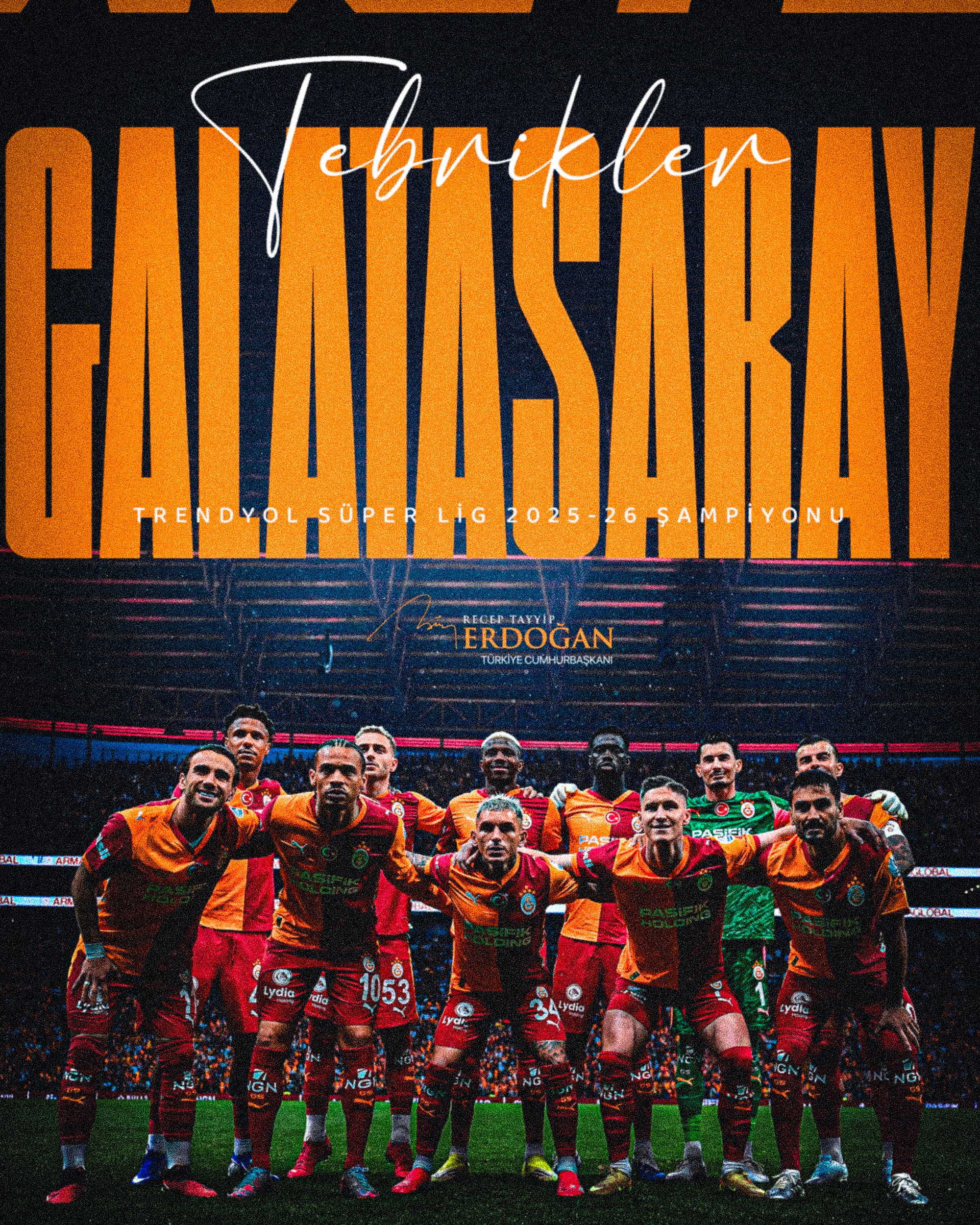 Cumhurbaşkanı Erdoğan’dan Şampiyon Galatasaray’a Tebrik Mesajı 1 HH5qtI5WEAAPgdJ