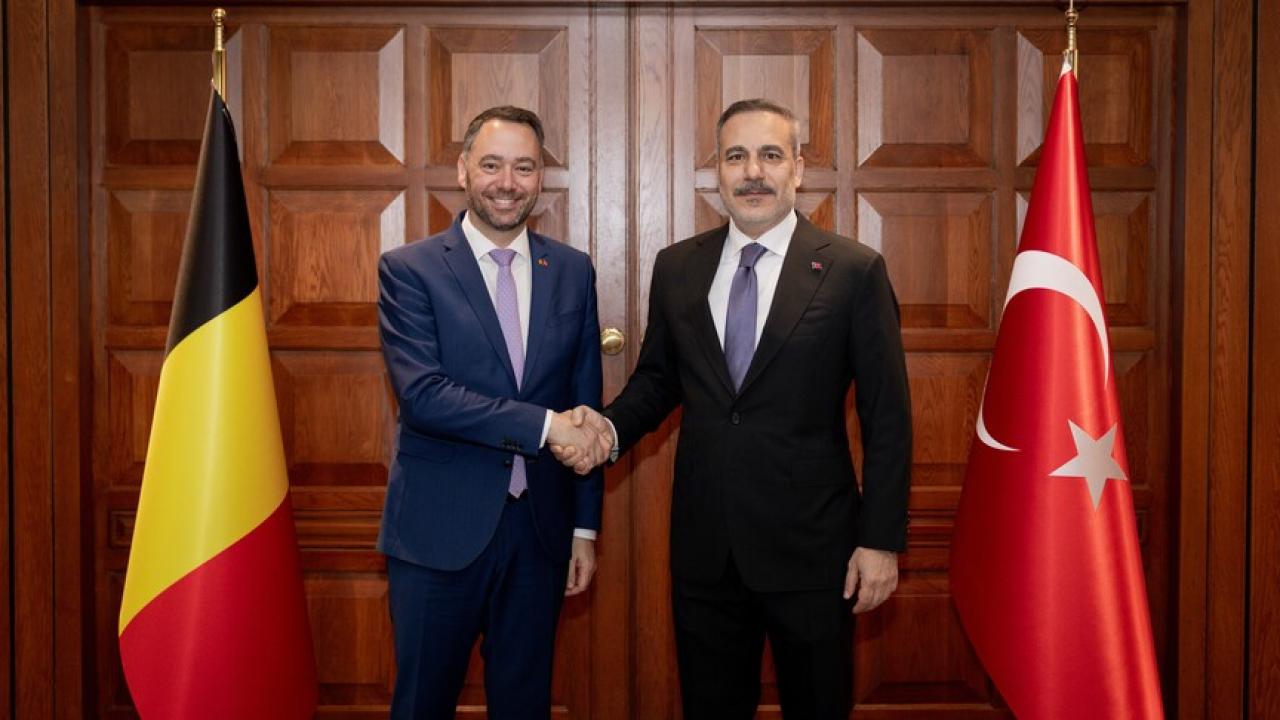 Dışişleri Bakanı Hakan Fidan, Belçikalı Mevkidaşı Maxime Prevot İle Ankara’da Bir Araya Geldi 1 hakan fidan prevot 2460754