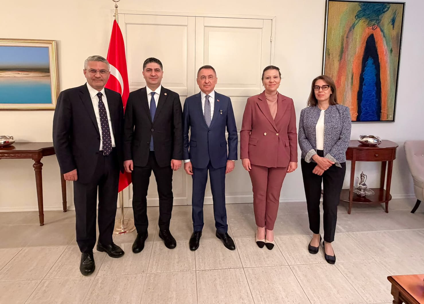 TBMM Dışişleri Komisyonu Başkanı Fuat Oktay Estonya’da Önemli Açıklamalarda Bulundu 1 FUAT OKTAY NATONUN HAVA POLISLIGINDE Y 1351431 401281